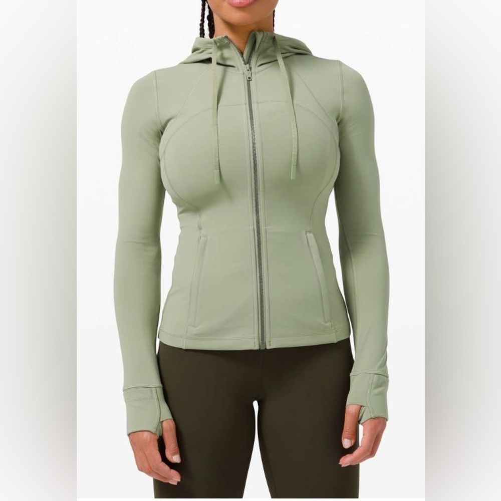 lululemon athletica Green Zip-Up Hoodie